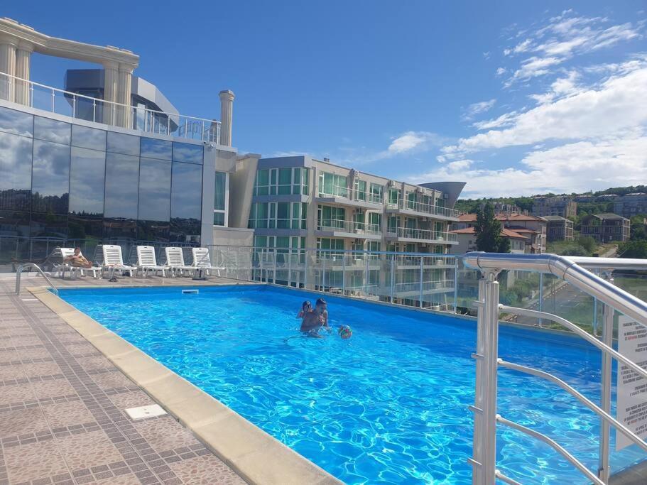 Studio Silver Terace With Sea View For 4 Person Byala  Exterior photo